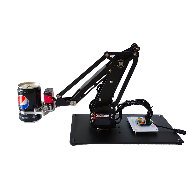 Assembled 4 Dof Robotic Arm Arduino with gital Servos, Parallel Grabbing Education Maker Competition