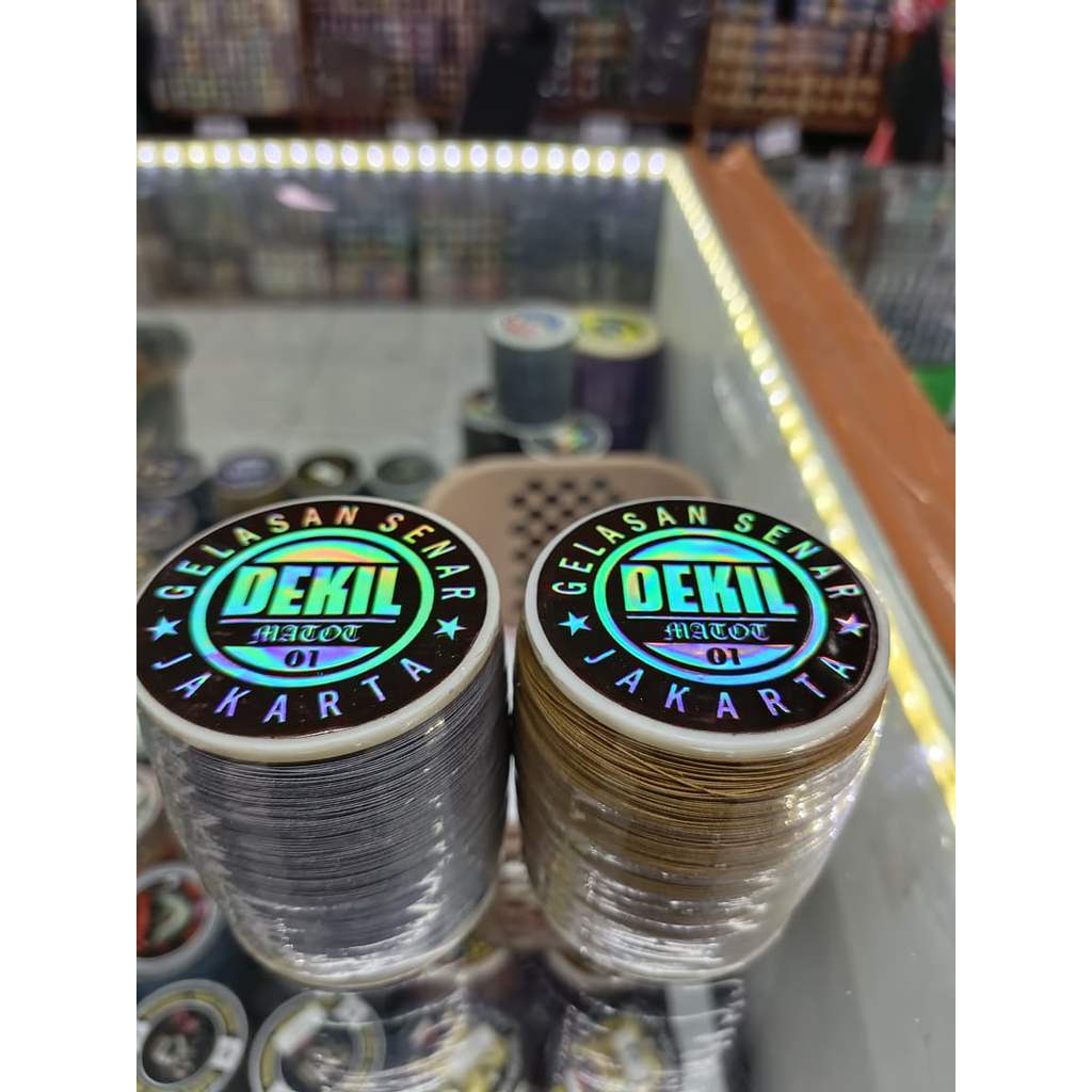 Dekil Matot 01/Gelasan Matot super tajam/Benang gelasan untuk aduan dan turnamen/senar matot bagus O