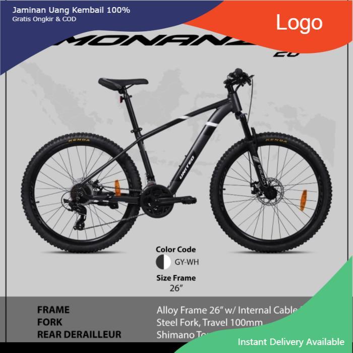 Sepeda Gunung MTB 26 Inch United Monanza New Alloy