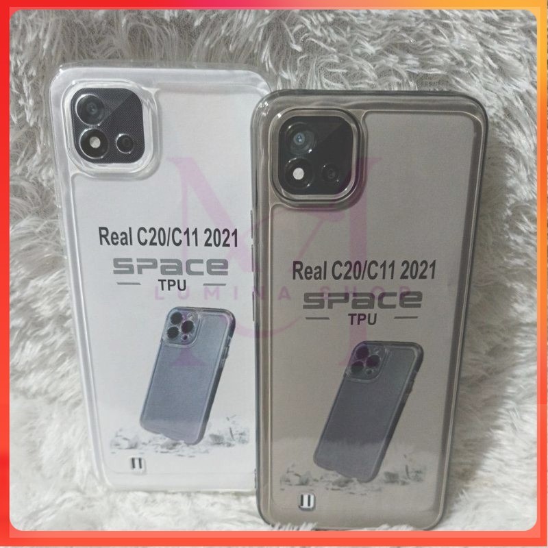 SALE SoftCase Casing Clear Realme C11 2021 Realme C20 Silikon Bening Transparan Pelindung Belakang H