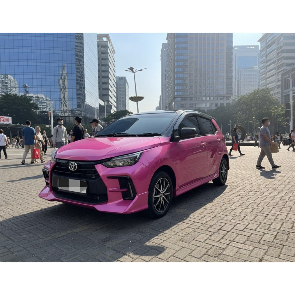 bodykit agya 2023 24 205 MODEL GR body kit toyota agya GRADE-A