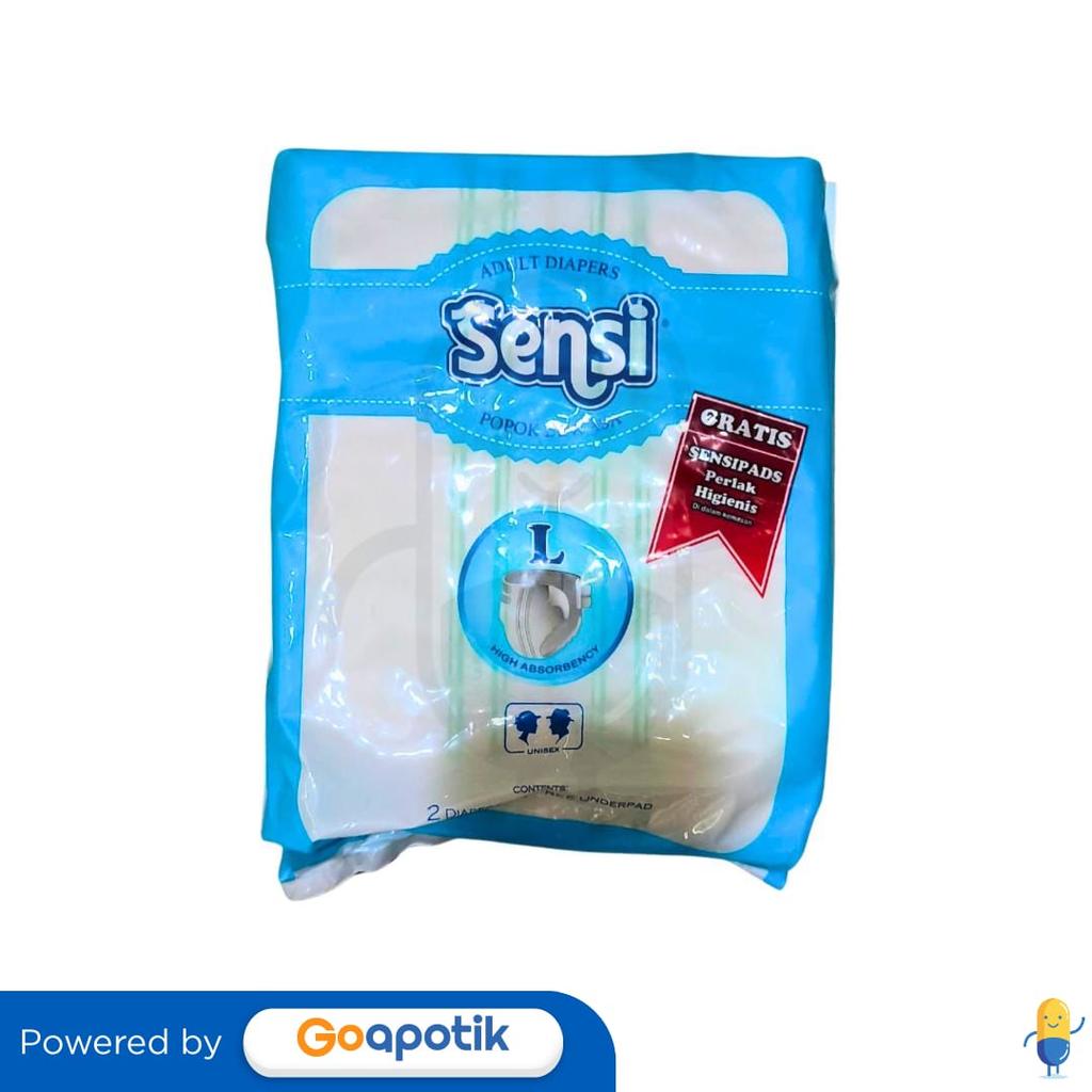 Sensi Popok Dewasa L 2 + 1 Free Underpad