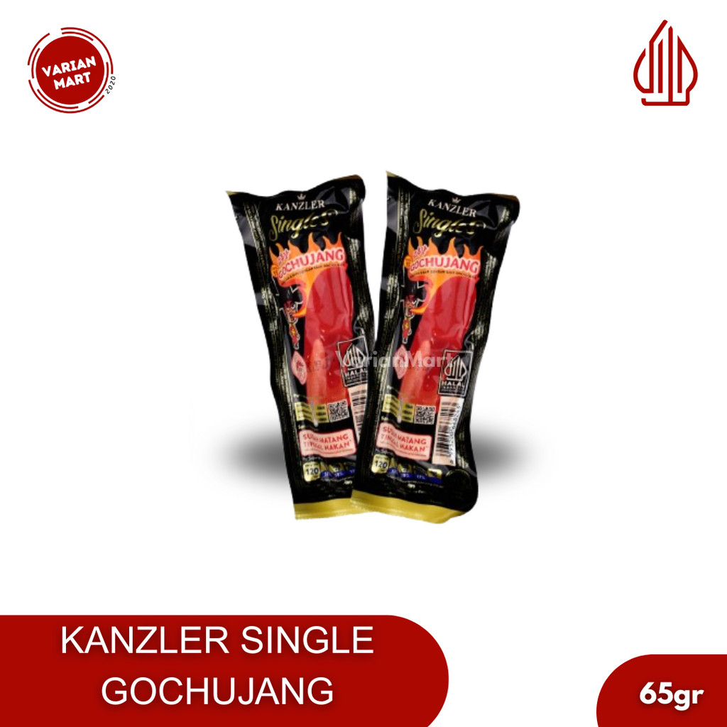 Kanzler Singles Sosis Gochujang 1 Box Isi 10pcs