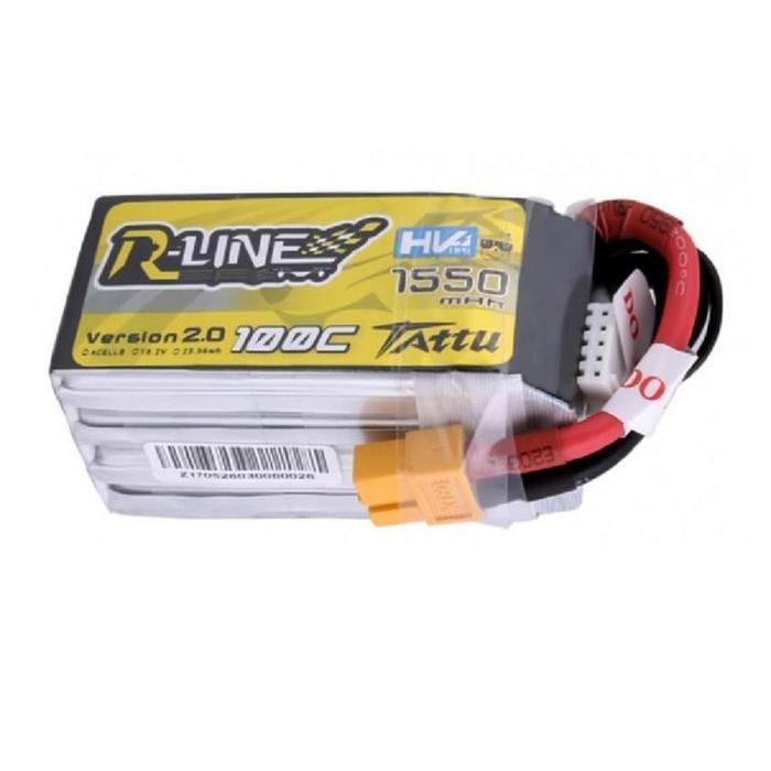 SpartAuto BATTERY LIPO BATERAI LIPO Gens ace Tattu 1550mah 14.8V 100C HV
