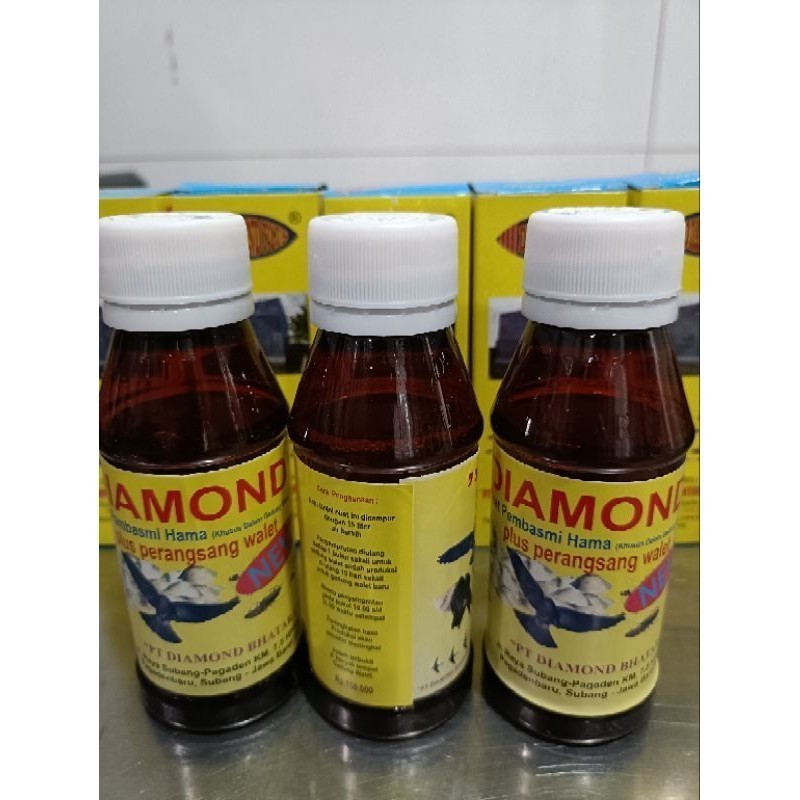 Obat Walet DIAMOND PLUS ORI / Obat Diamond plus Perangsang walet - obat hama walet Diamond plus / Di