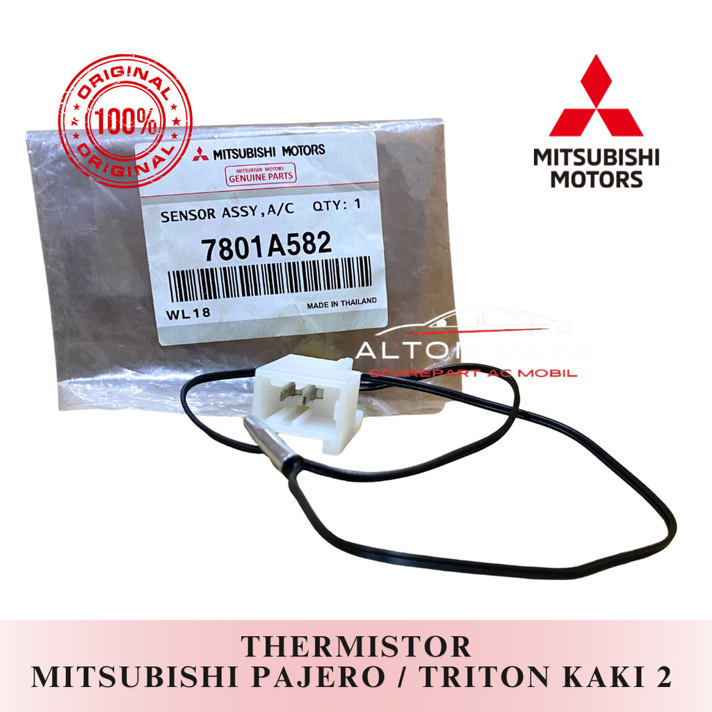 THERMISTOR TERMISTOR AC MOBIL MITSUBISHI PAJERO TRITON KAKI 2 ASLI