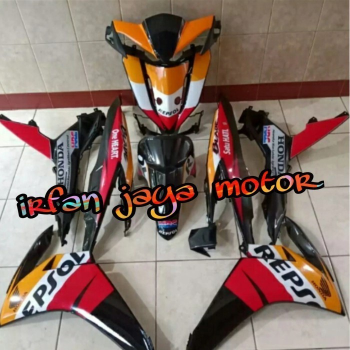 Cover body Full halus honda blade new repsool