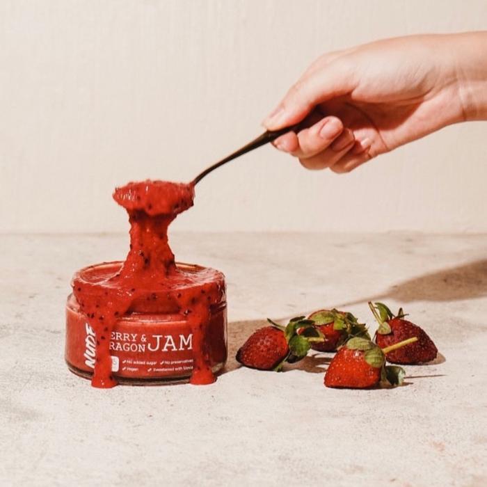 moot store Berry & Dragon Jam Sugar Free Strawberry