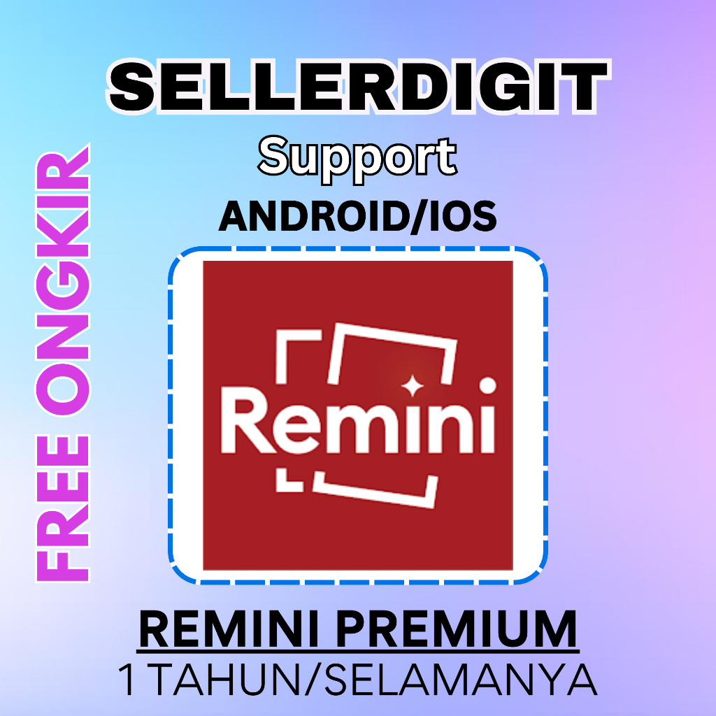 IOs/Android -- Remini -- Pro -- 1 Tahun---Soft