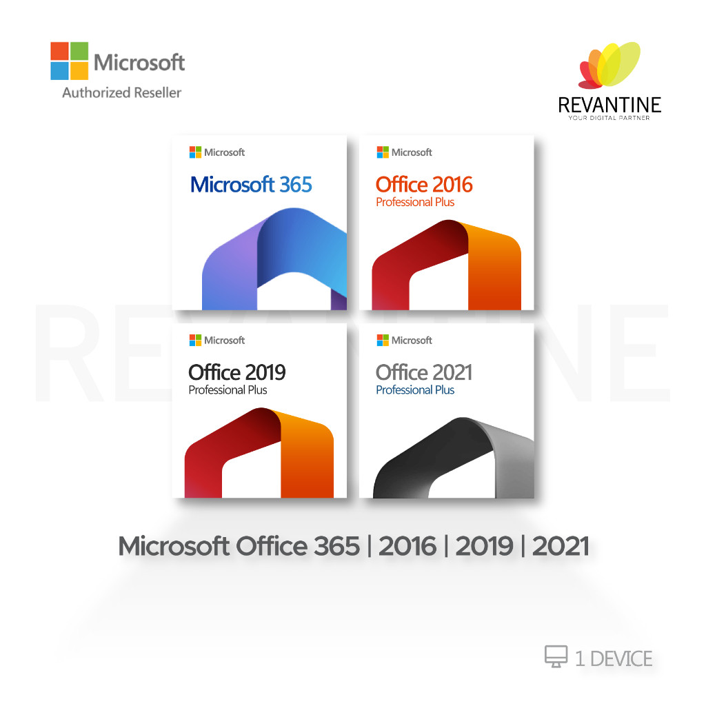 Microsoft Office 365 | Office 2016 | Office 2019 | Office 2021| Original