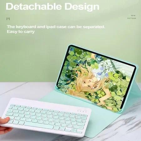Case with Keyboard Cover for Samsung Galaxy Tab A7 Lite T220 T225 8.7" Tablets Keyboard Case for Tab