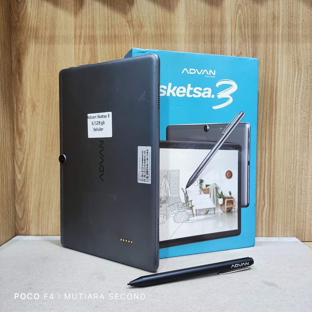Advan Sketsa 3 Ram 6GB Rom 128GB Second Resmi