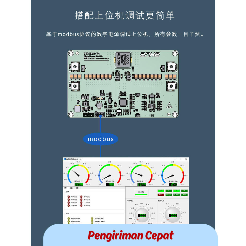 PCP STM32G474 Digital Power Development Board BUCK-BOOST Buck-Boost Converter