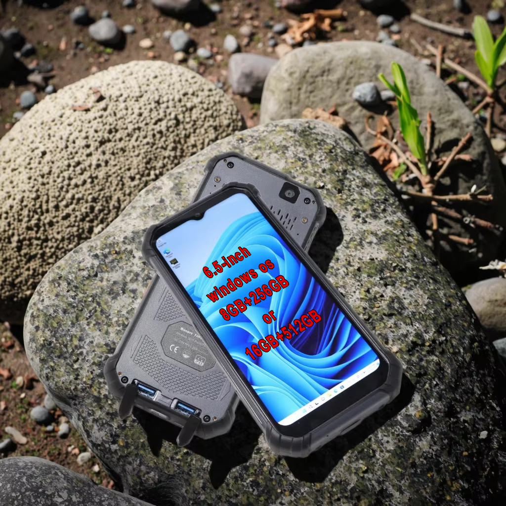 Intel N100 Windows Handheld PDA 65 Inch Terminal 8G RAM 256G ROM 4G LTE Wifi Bluetooth Rugged Mini T