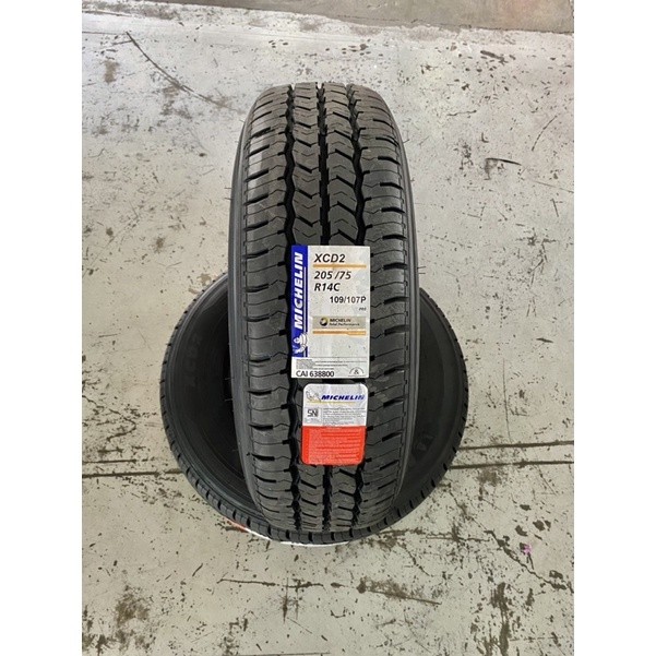 Ban Michelin XCD2 205 75 R14 14 XCD 2 Radial Produksi Terbaru