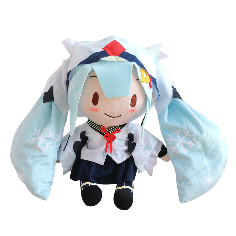 Anime Original Preciality SEGA Hatsune Miku Spring Onion Plush Toys Miku Fufu Dolls Preciality Colle