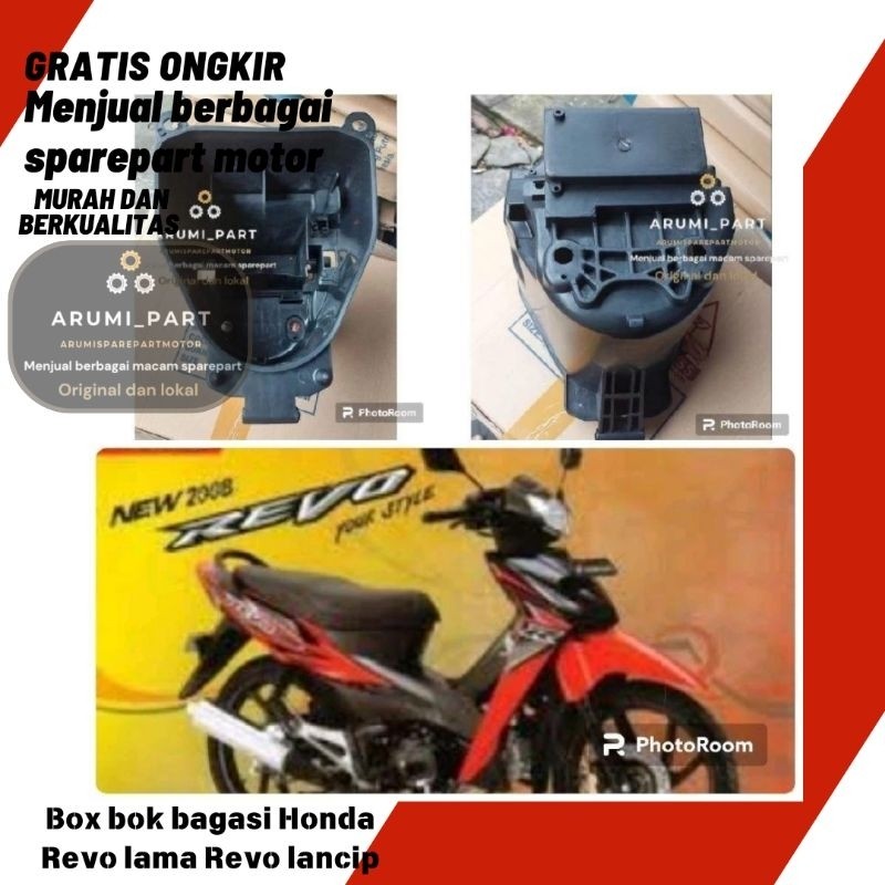 CICISHOP Box bok bagasi honda revo lama revo lancip 2008