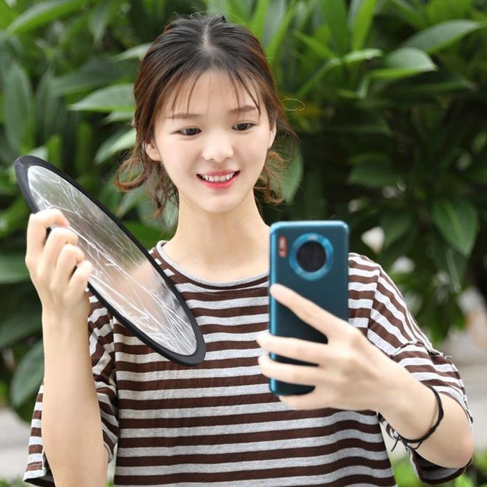 NEW REFLECTOR FOTOGRAFI 2IN1 REFLEKTOR FOTOGRAFI 30CM REFLEKTOR CAHAYA