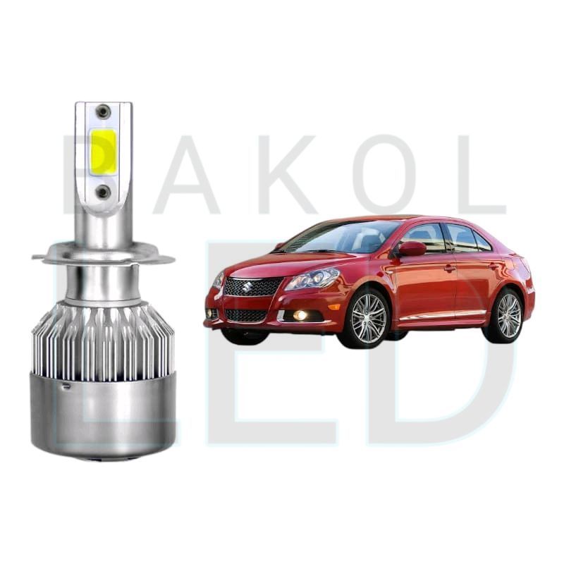 2pcs Lampu Utama Jauh LED H7 COB Mobil SUZUKI KIZASHI BL