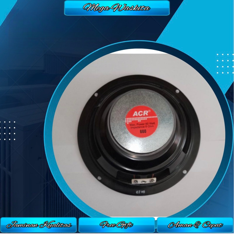 Speaker ACR 6 Inch ACR 660 ACR Woofer 6 Inch 660