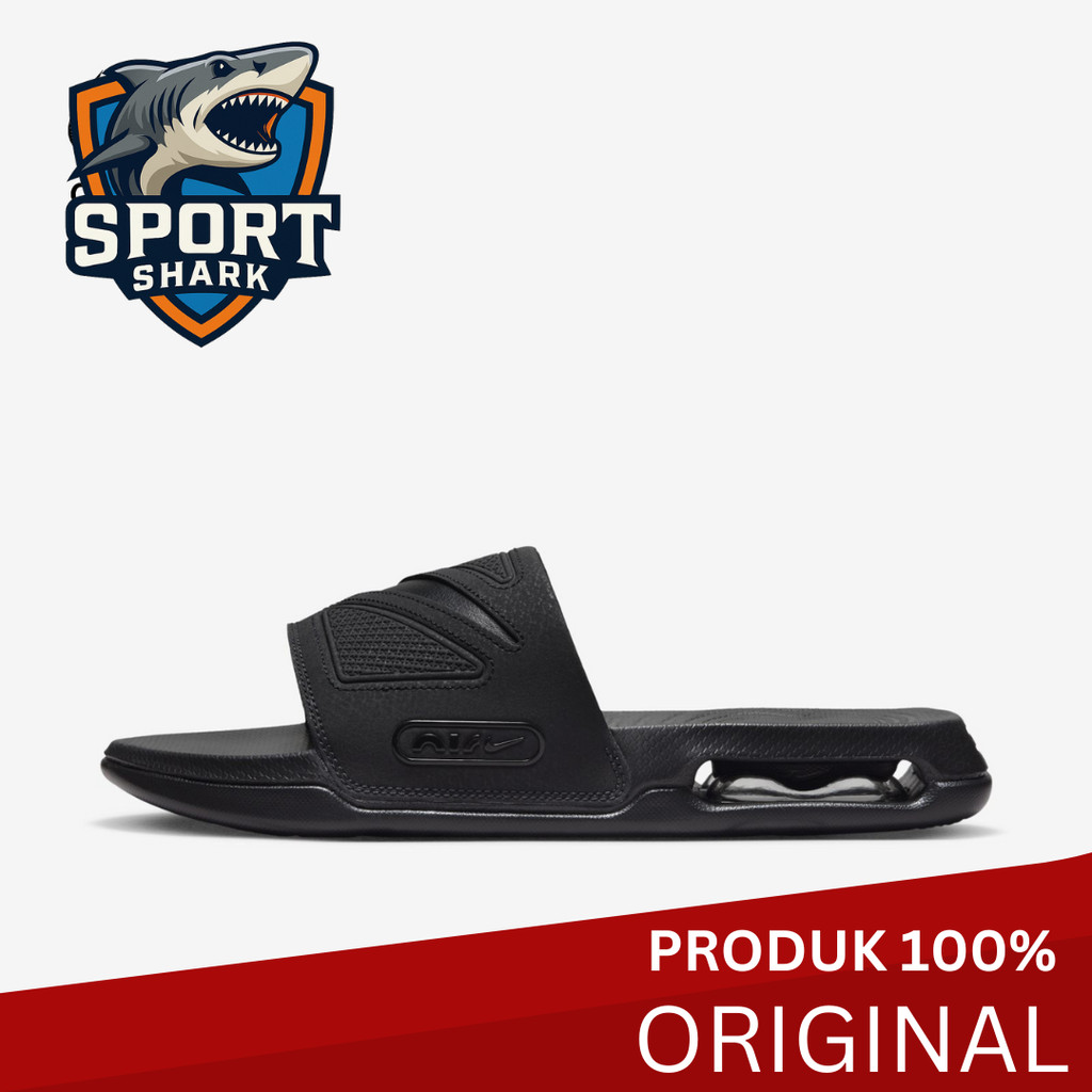 Nike Sandal AIR Max Cirro - Hitam Berkualitas Tinggi Original Slide Branded Sporty Olahraga Sneakers