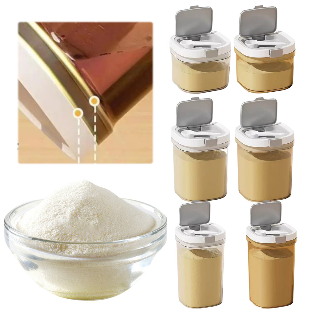 Food Storage Container Airtight Milk Powder Container Kitchen Food Storage Jar for Grounds Coffee Te