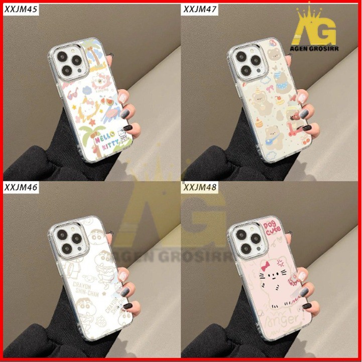 AG- CASE MOTIF SINCHAN MILITARY MIROR REALME NARZO - NARZO 20 NARZO 30A NARZO 50A PRIME NARZO N53