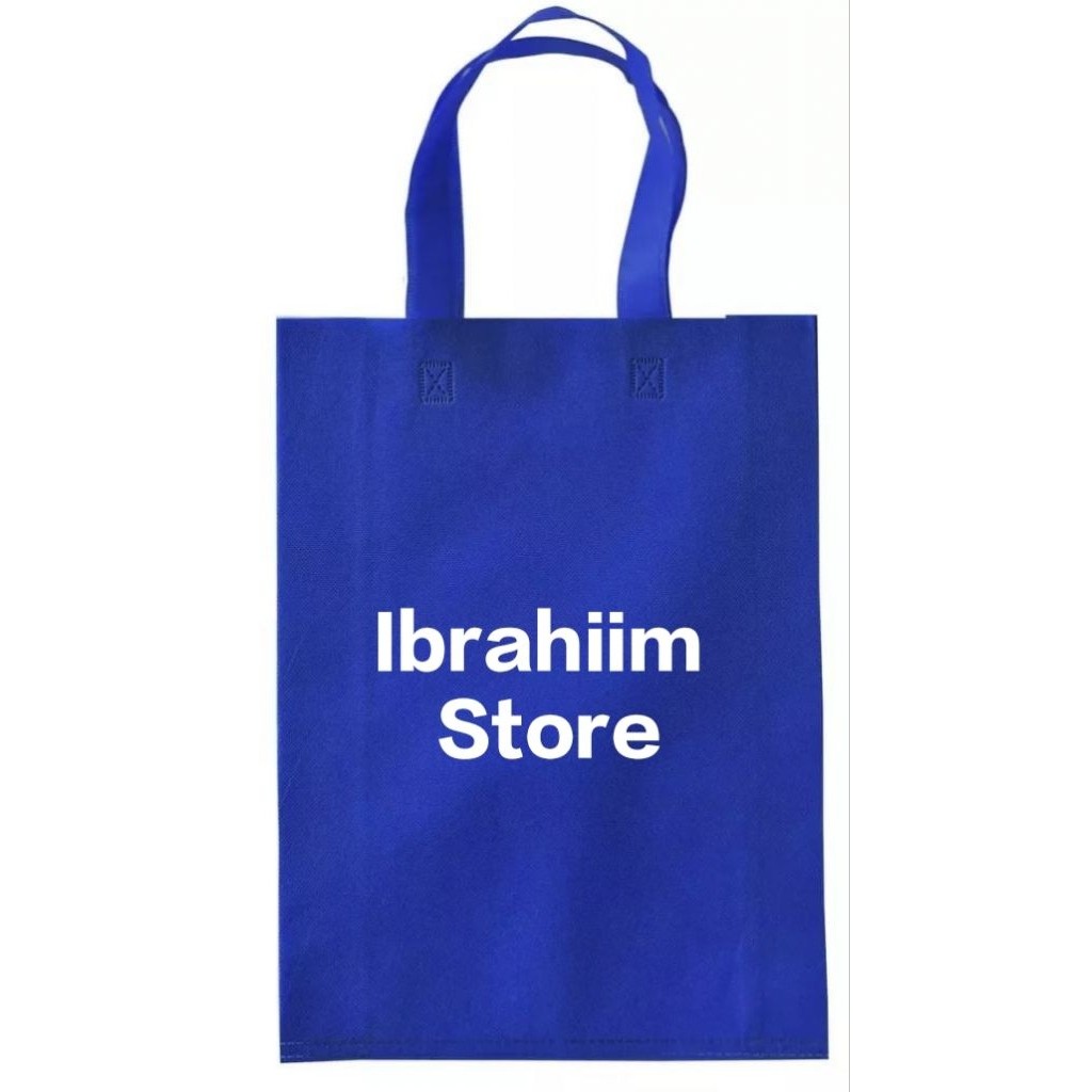 Promo Tas Spunbond Jumbo Polos Tebal Ukuran 38x45x8 cm – Goodie Bag Souvenir, Tas Belanja, Tas Semba