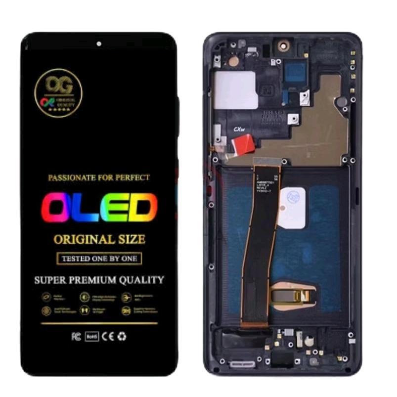LCD Fullset + Touchscreen Untuk Samsung A51 4G / A51 5G LCD OG Oled Suport Fingerprint Original Laya