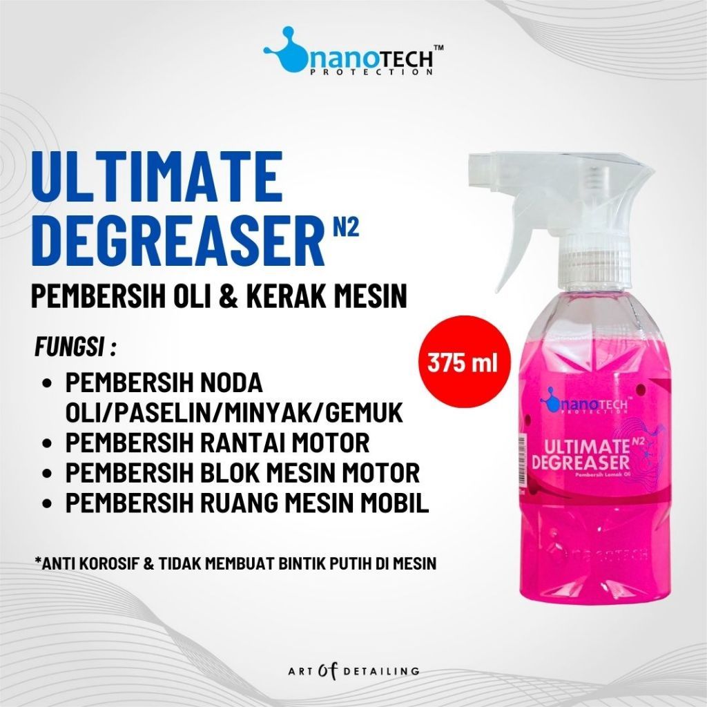 Promo Mesin - ULTIMATE DEGREASER - nanoTECH PROTECTION - Engine Degreaser - Heavy Duty Degreaser - E