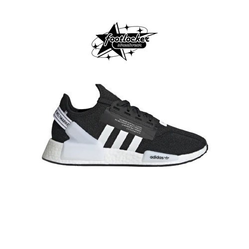 Sepatu Adidas NMD R1 V2 Core Black White  Original   Unisex