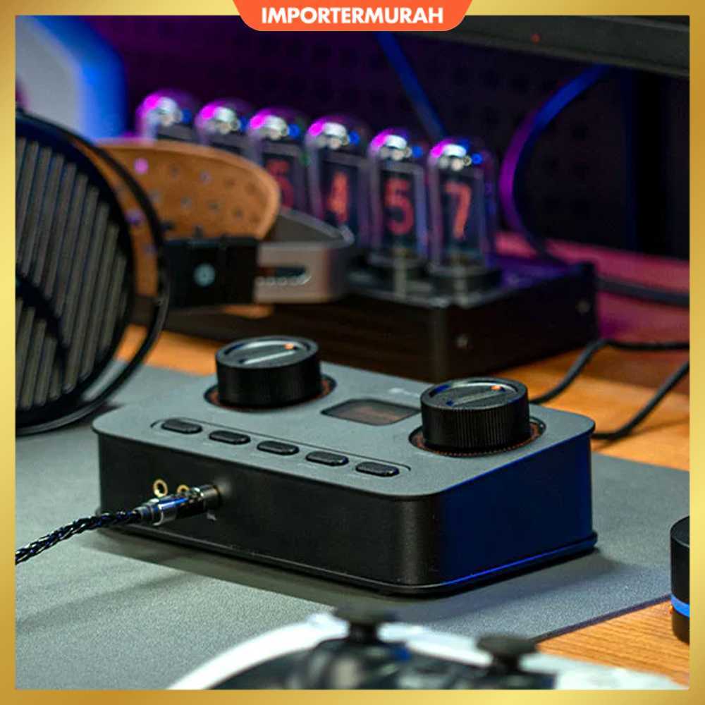 Fosi Audio Amplifier Headphone Hi-Fi Gaming DAC Bluetooth LCD Display - K7