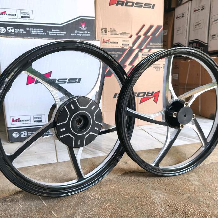 Velg Racing Vrossi Samurai Honda Matic Ring 17x140/160 - Silver crome, Beat