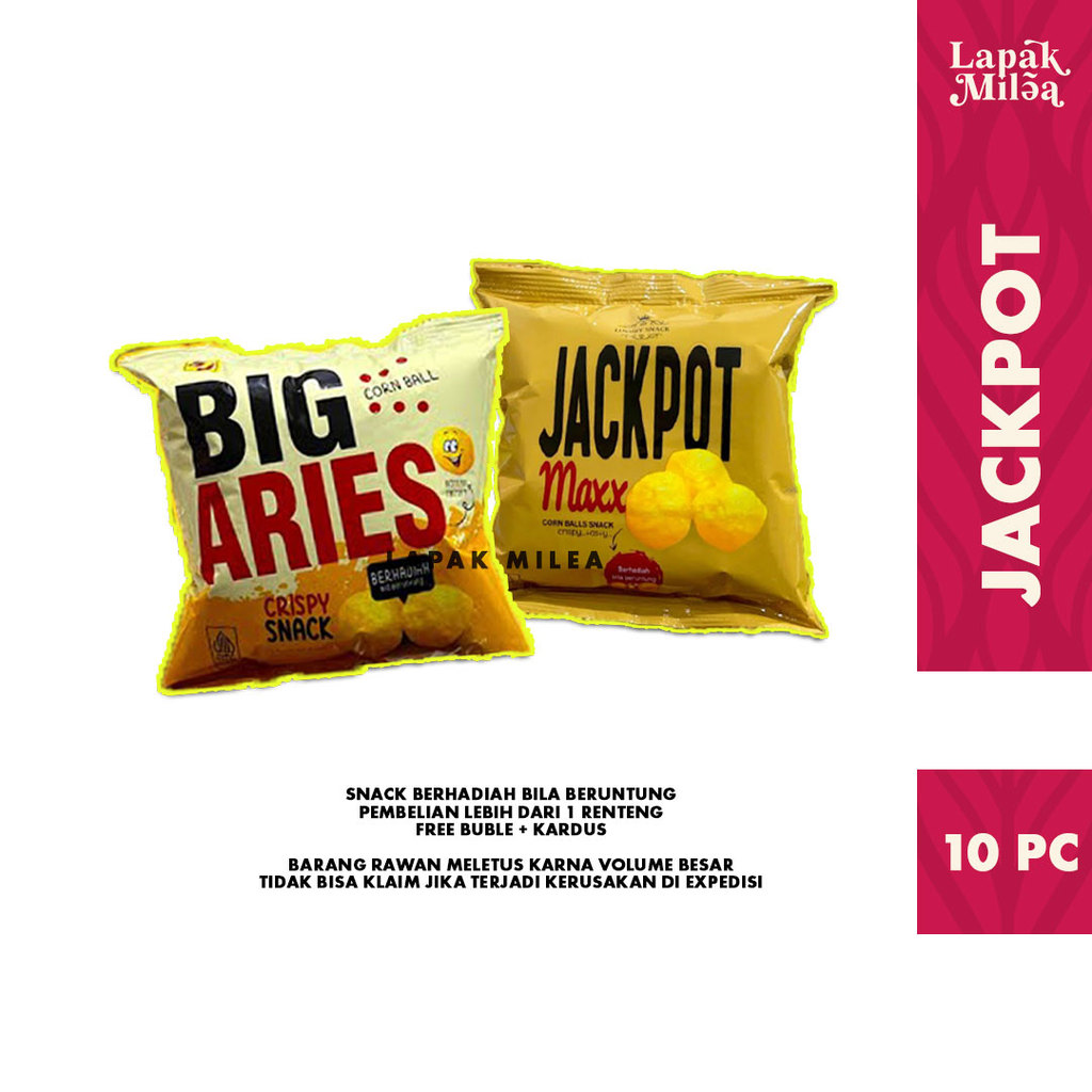 Corn Ball Snack Berhadiah Jackpot Big Ohayo Big Aries GO Prime