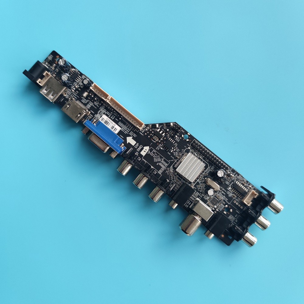 Compatible universal DVB Controller board For panel LVDS VGA USB AV TV 3663 LCD HDMI-compatible Scre