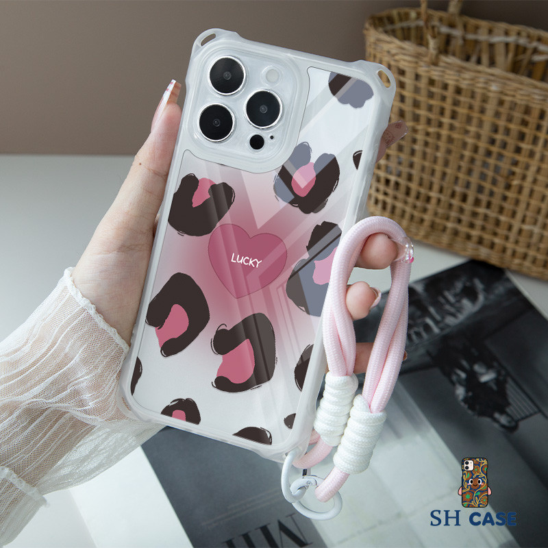 Girl Love Aesthetic Pink Case Hp Iphone 11 13 15 16 17 Plus Pro Max Xr Ip 12 14 Lanyard Sjfs Softcas