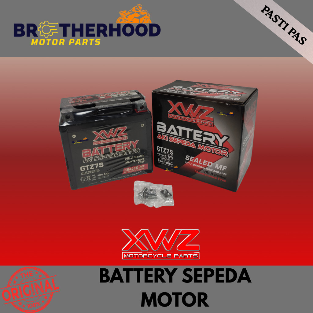 BMP ACCU/AKI MOTOR/BATTERY KERING GTZ7S XWZ