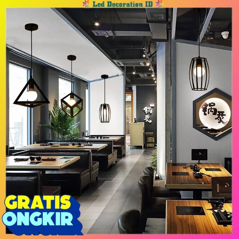 LAMPU HIAS LED GANTUNG ESTETIK / LAMPU GANTUNG / LAMPU HIAS