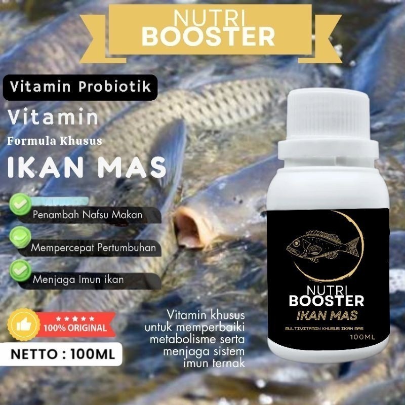 NFSU - Penambah Nafsu Makan Ikan Mas,Vitamin Penambah Nafsu Makan Ikan