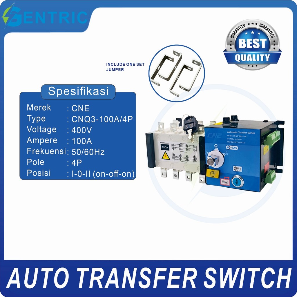 Auto Transfer Switch ATS 4P 100A/Motorized Ohm Saklar 100A BEST QUALITY.