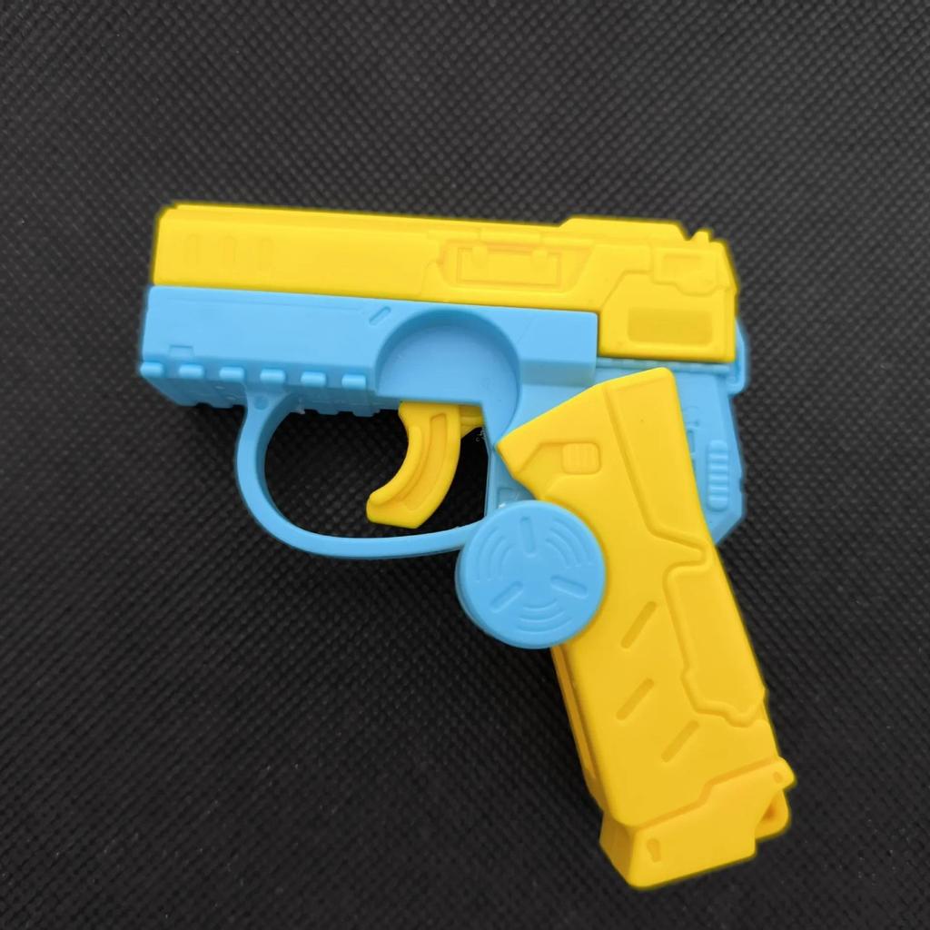 New Arrival Fidget Spinner Gun Transforming Automatic Rebound Mini Gun Toy Office Fidget Toys Creati