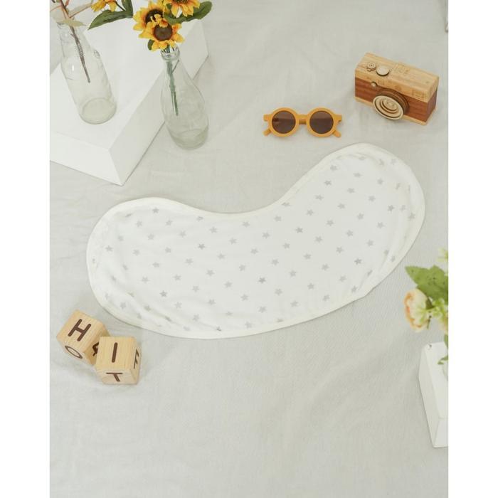 Cozy by Chloe Burpy Bib - Burp Bib Bamboo cotton muslin Burp Bib - Star