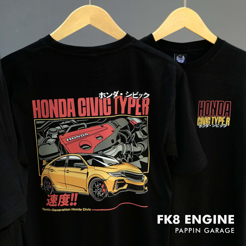 HOT Kaos best quality, kaos mobil, kaos automotive - kaos fk8 engine -