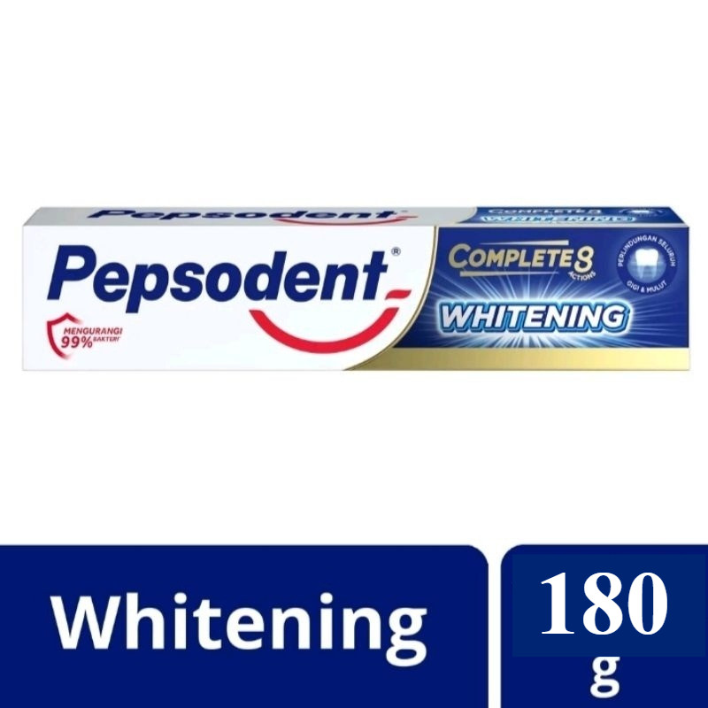 Pepsodent Complete 8 Whitening 180gr