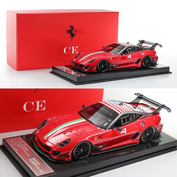 CE Collection 1:18 Ferrari 599XX Evo #4 (Rosso Corsa / Red) GND48