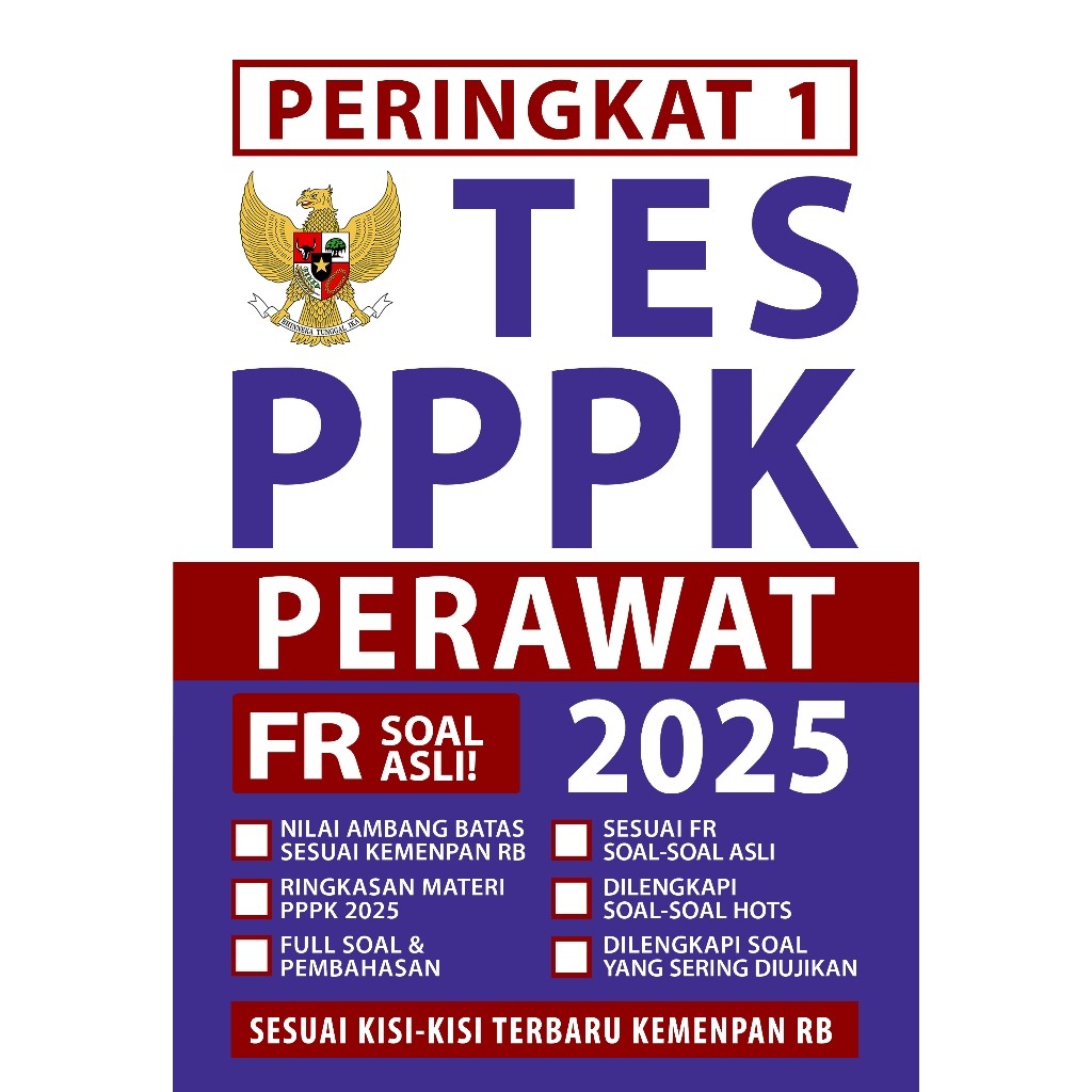Buku PPPK PERAWAT 2025 - Soal PPPK BIDAN 2025 - FULL SOAL PEMBAHASAN - Media Eduka