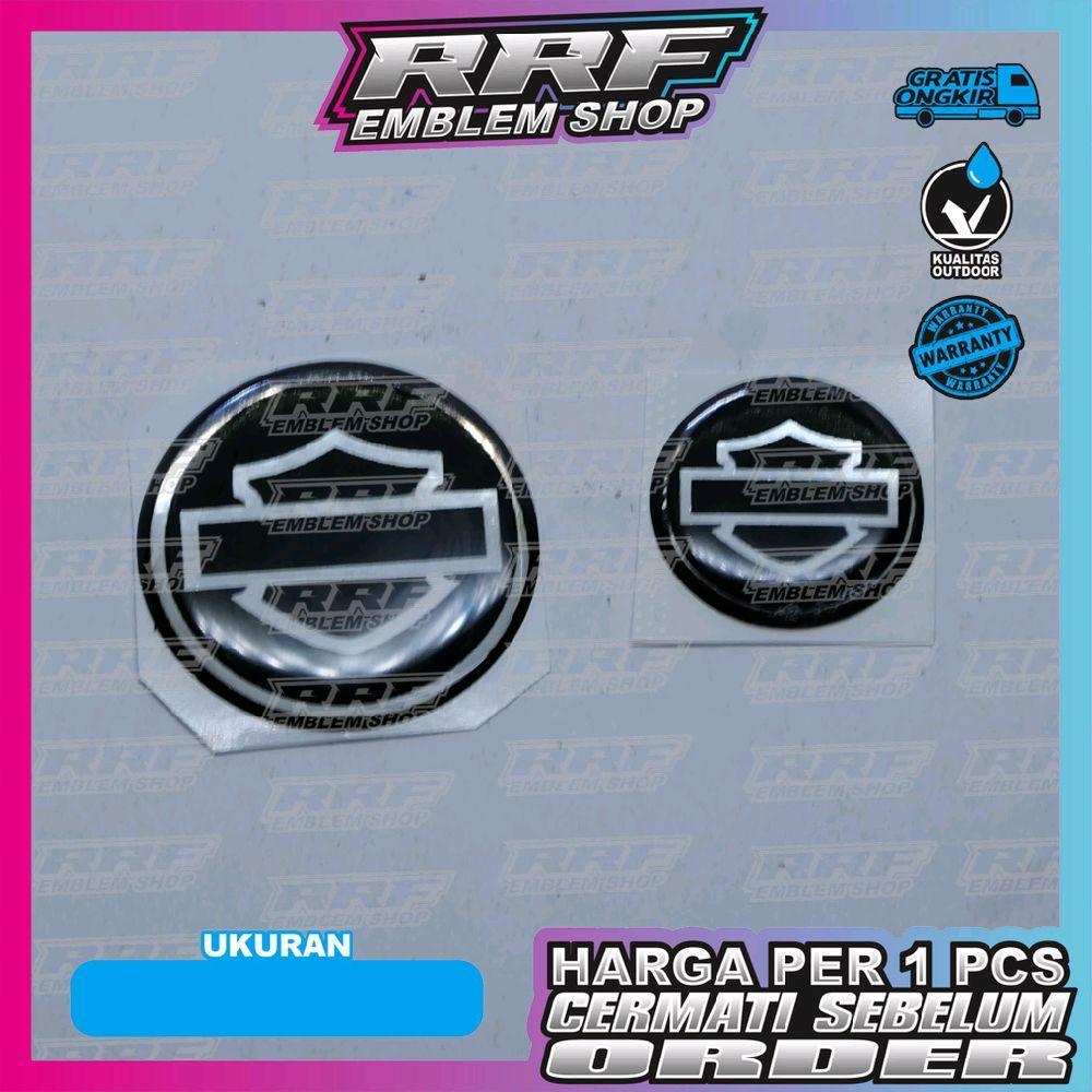 emblem timbul REFLEKTOR HARLEY DAVIDSON Motorcycle