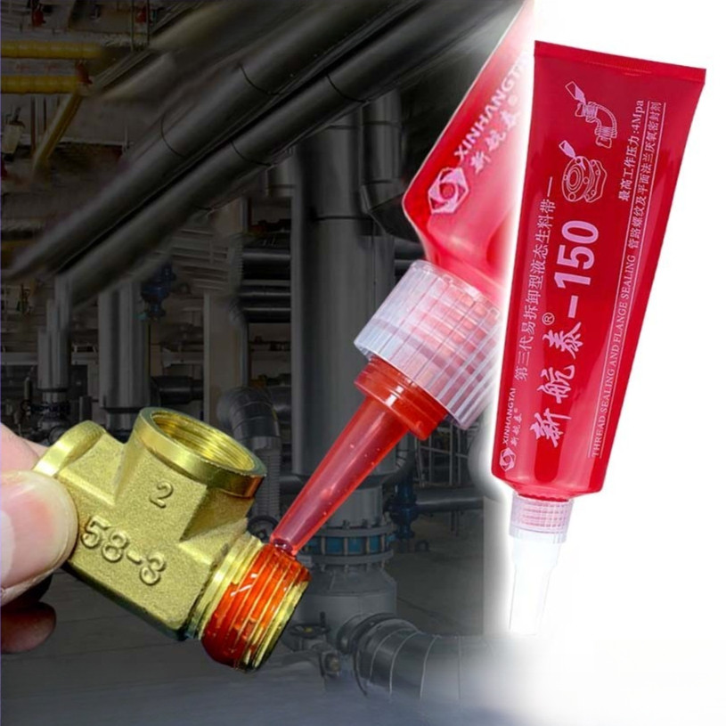 Sealant Cair Untuk Pipa Thread Sealant Anaerobik Anti Bocor Industri Penyegel Ulir