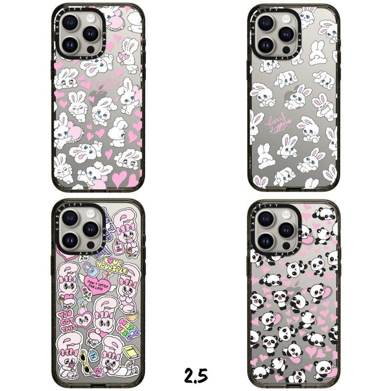 ‼️ PRE-ORDER ‼️ CASETIFY FOXY ILLUSTRATION/ ESTHER BUNNY/ PANDA CASE IPHONE 12 12 PRO 12 PRO MAX 13 