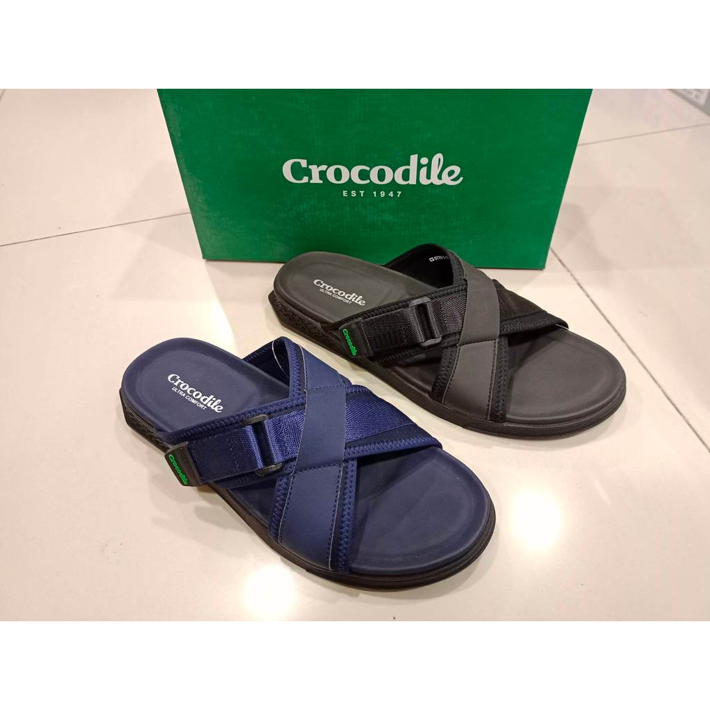 Sandal Kulit/Sandal Crocodile/Sandal pria/Sandal selop crocodile cs9770-11